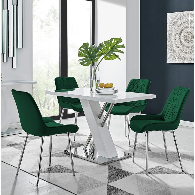 Luxury 4 seater dining table hot sale